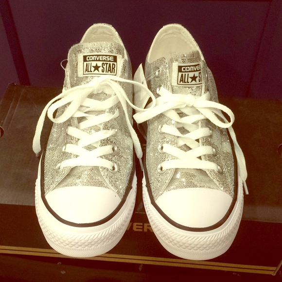 sparkly converse for prom